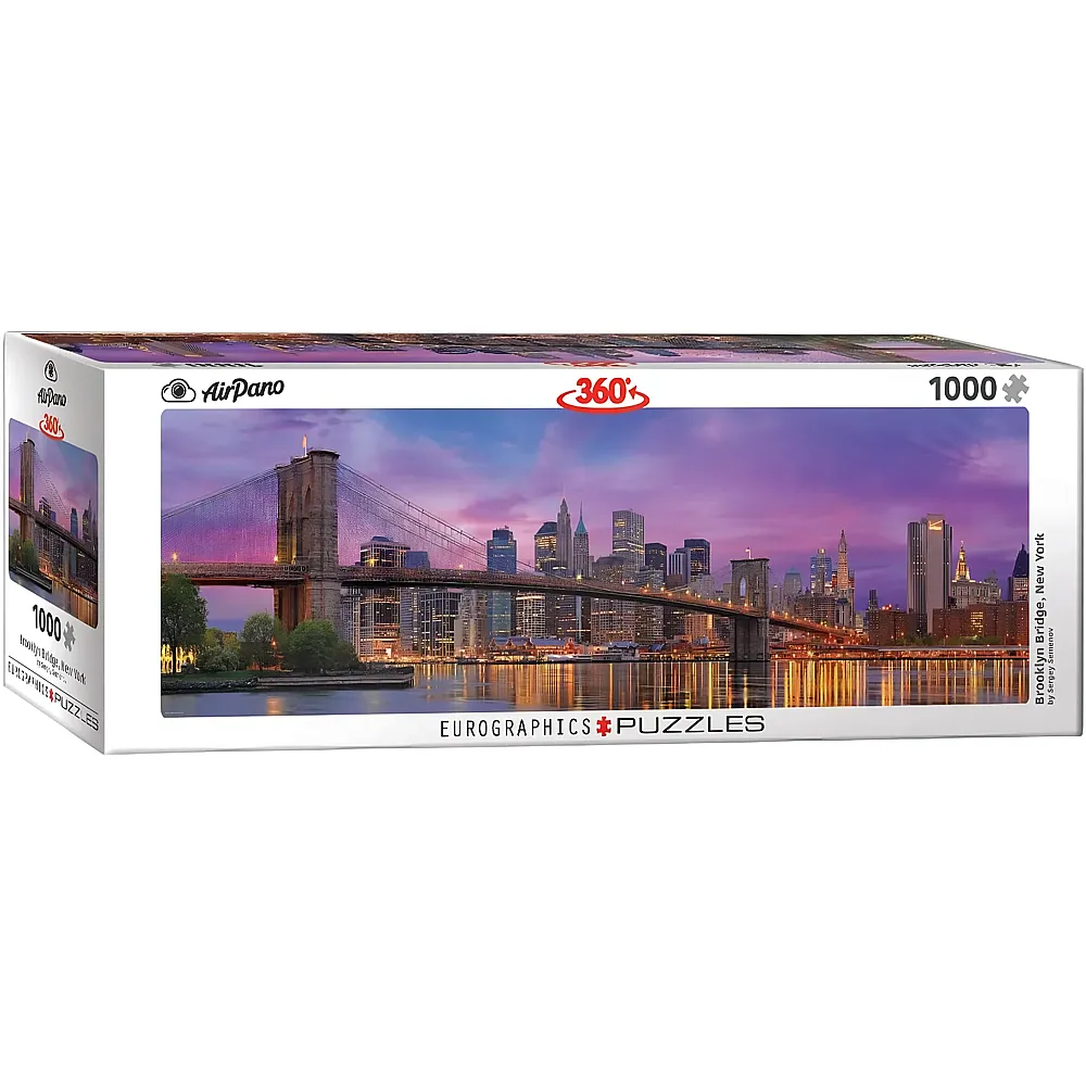 Eurographics Puzzle Brooklyn Bridge, New York - 1000 Teile - Puzzle 1000 Teile