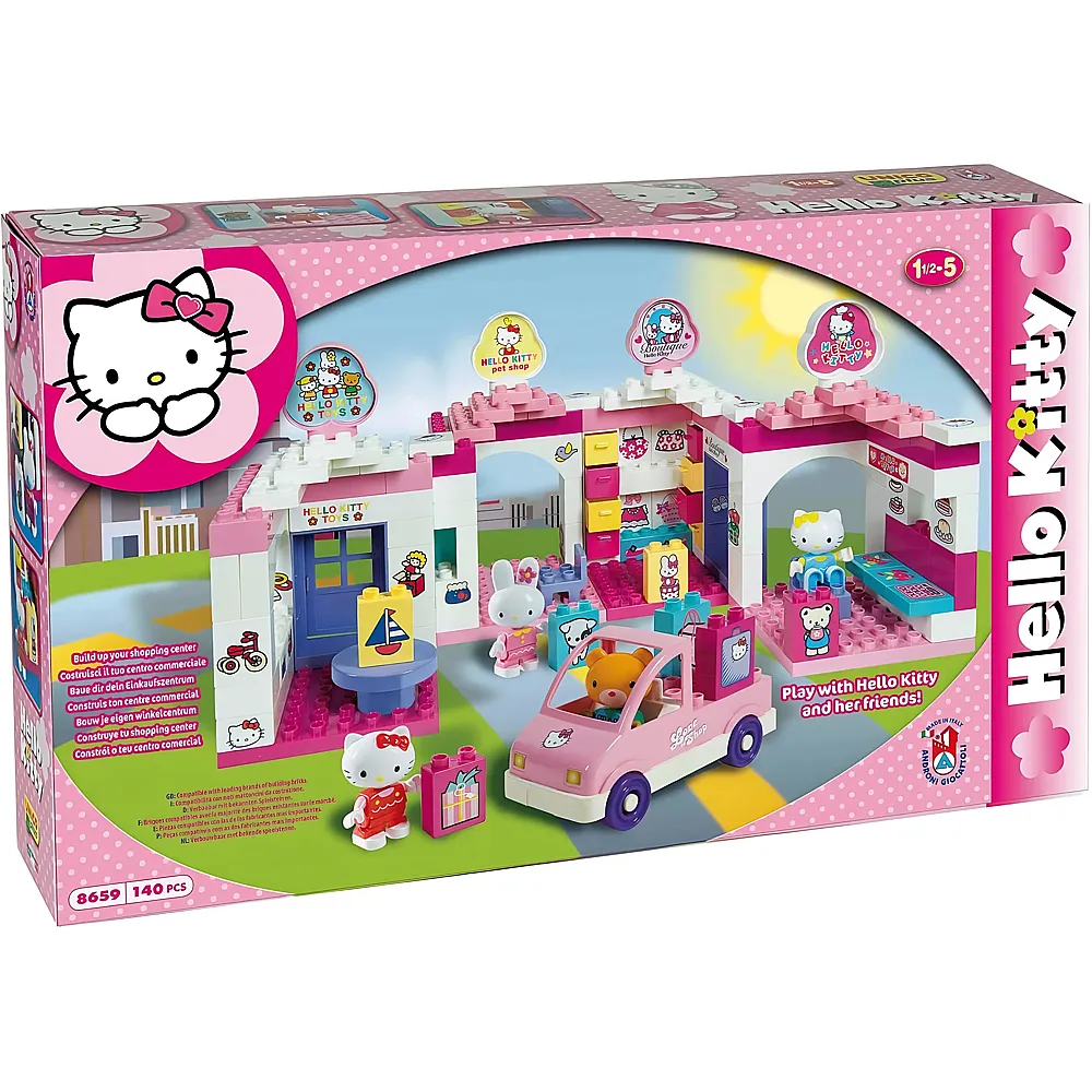 Androni Blox Einkaufszentrum Hello Kitty Unico - 140 Teile