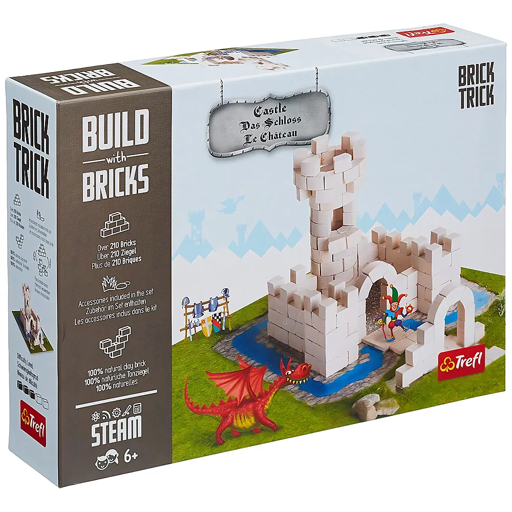 Trefl Build with Bricks Das Schloss