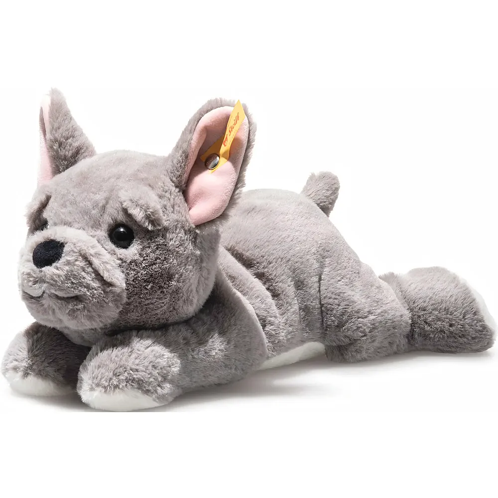 Steiff Brie die Franz�sische Bulldogge Hellgrau - 24 cm