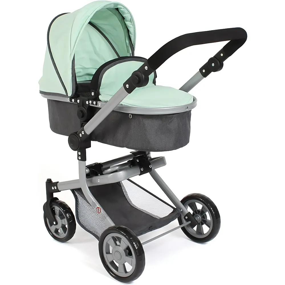 Bayer Kombi-Puppenwagen Mika Melange Mint