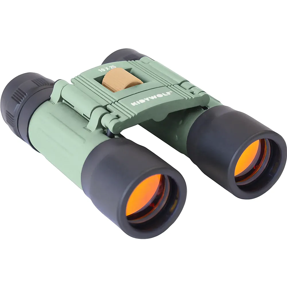 Kidywolf Fernglas 10-fache Vergr�sserung gr�n