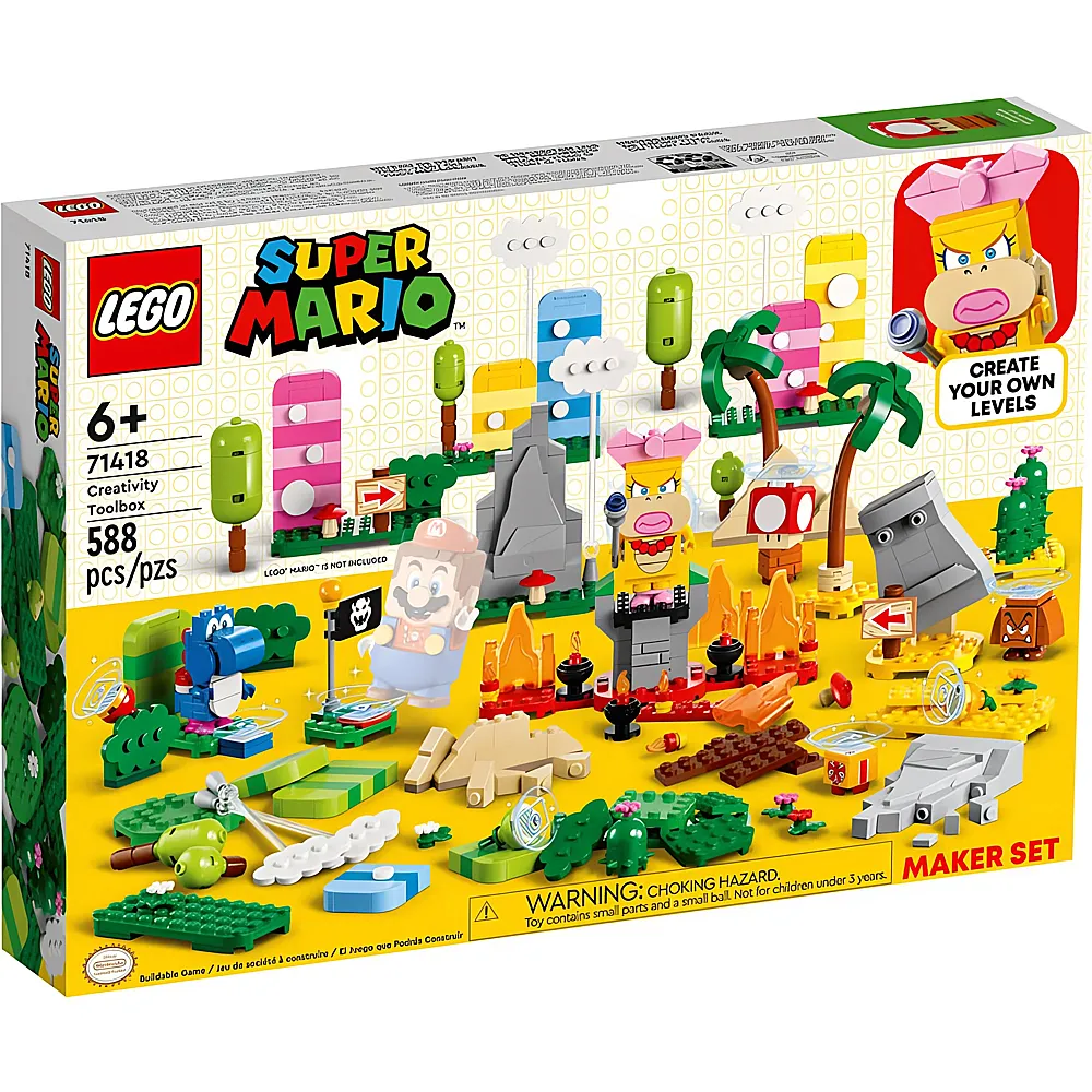 LEGO Super Mario Kreativbox - Leveldesigner-Set 71418