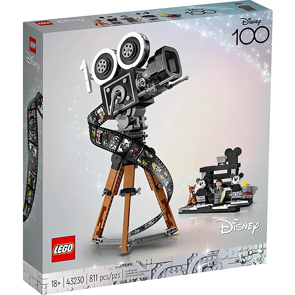 LEGO Disney Classic Kamera  Hommage an Walt Disney 43230