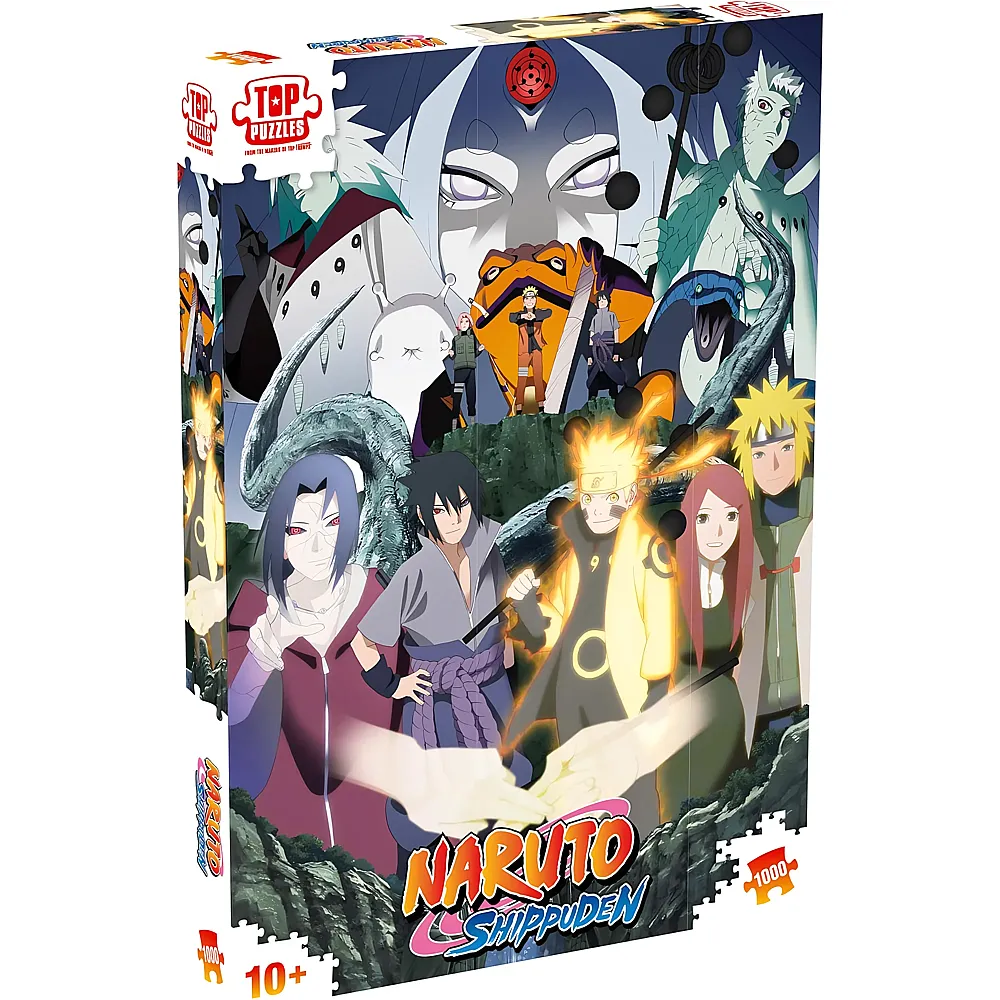 meinspielzeug � Winning Moves Puzzle Naruto Final Battle mit Sasuke, Sakura - 1000 Teile Naruto Shippuden | Puzzle 1000 Teile