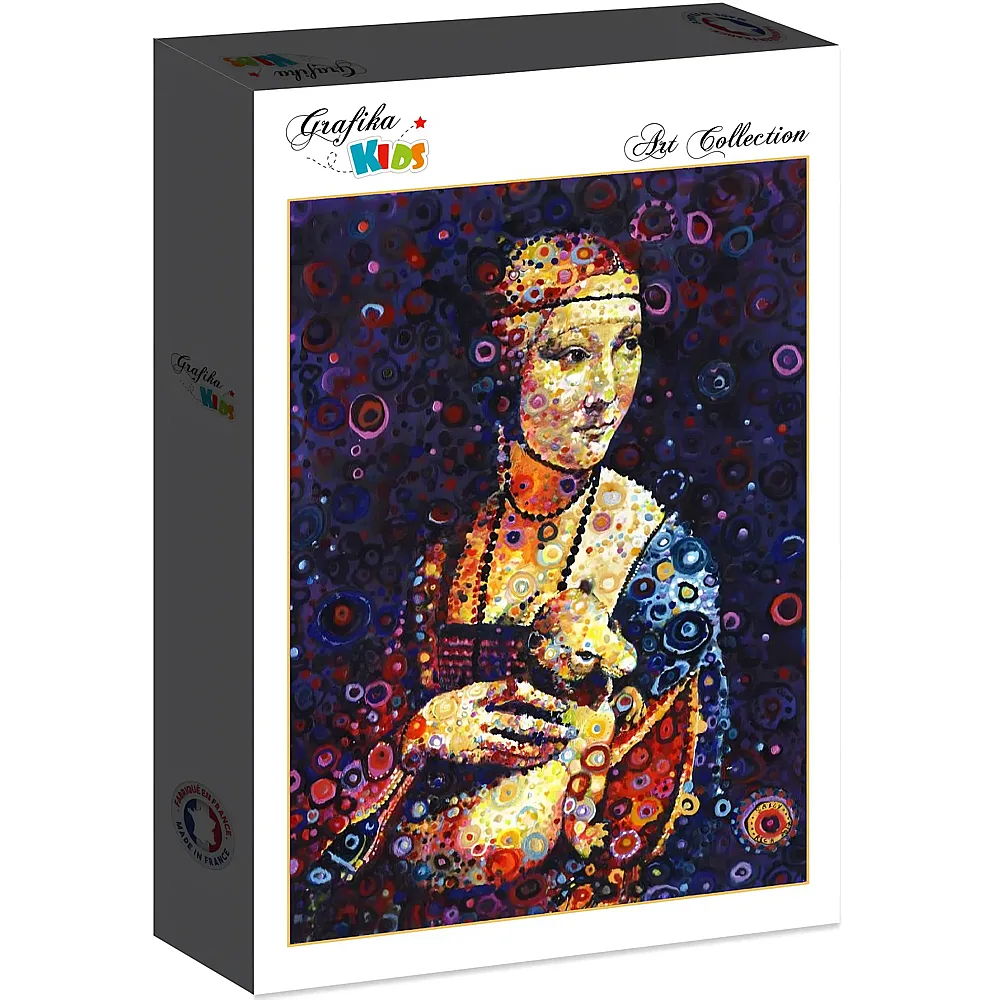 Grafika Puzzle Art Collection Sally Rich Grafika Kids Leonardo da Vinci: Lady with an Ermine 300Teile