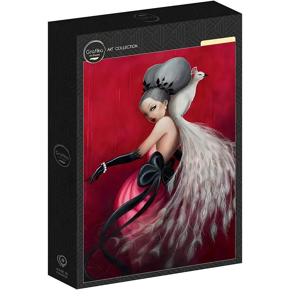 Grafika Puzzle Art Collection Misstigri Paon - 1000 Teile