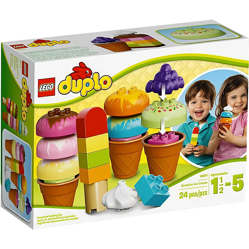 LEGO DUPLO Bausteine Bunter Eisspass 10574