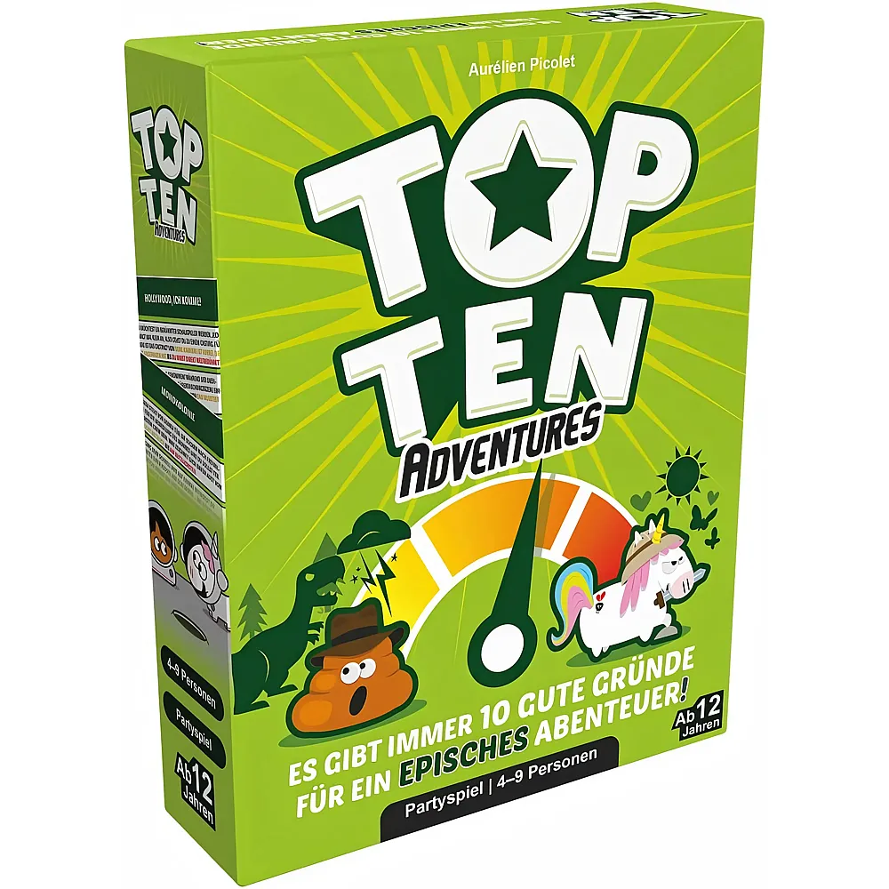 Cocktail Games Top Ten Adventures - Deutsch