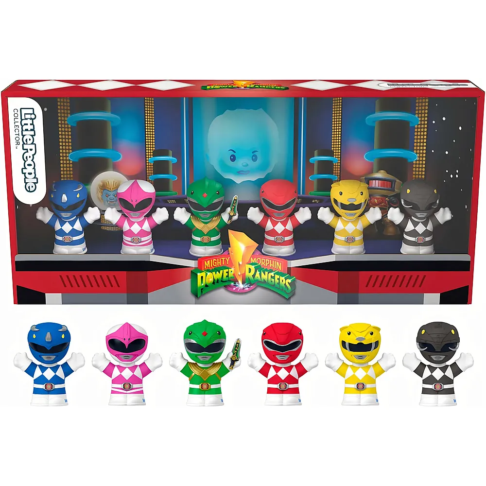 Fisher-Price Little People Collector Power Rangers 6Teile