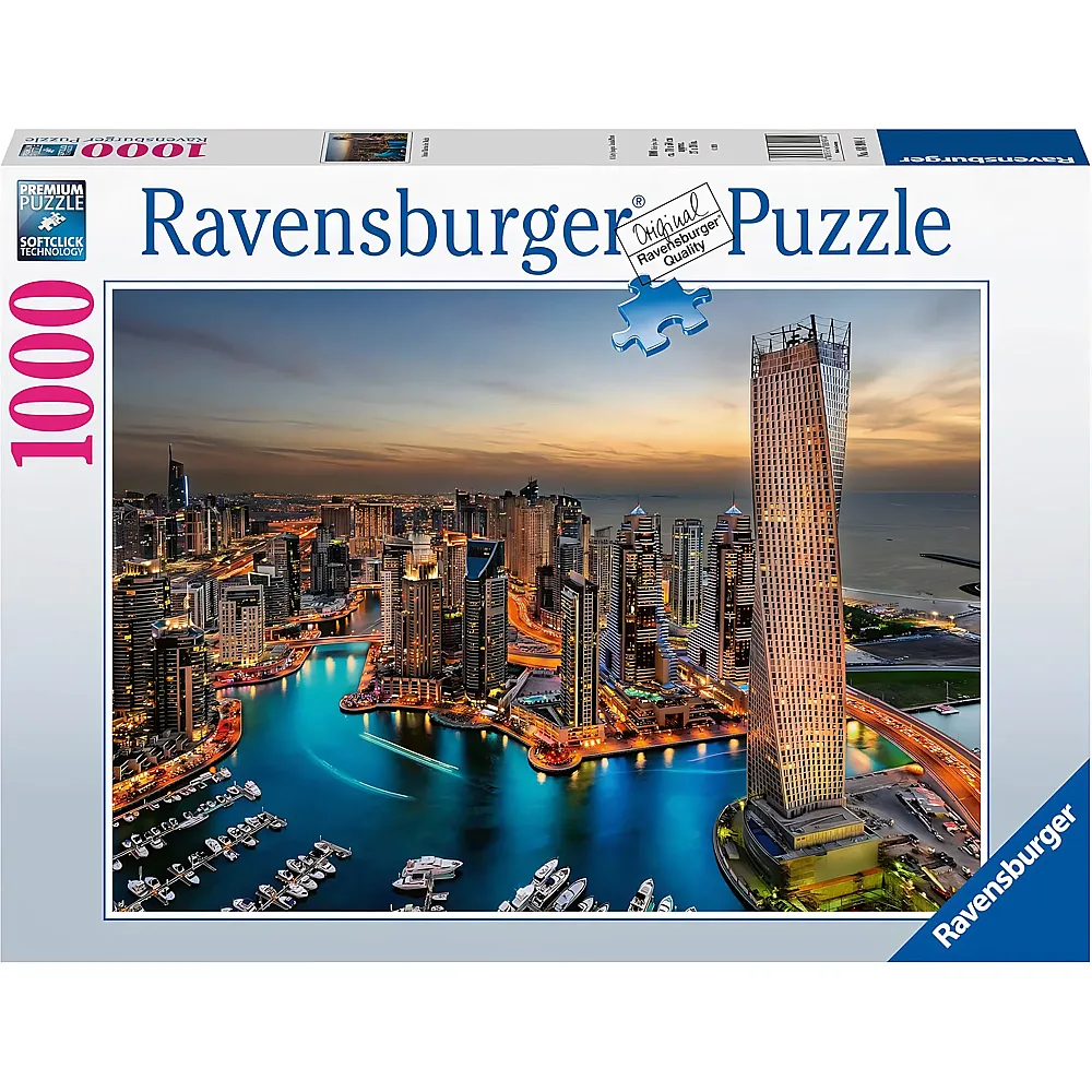 Ravensburger Puzzle Dubai Marina 1000Teile