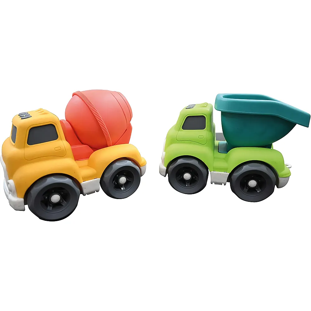 meinspielzeug - Lexibook Bioplastik Betonmischer und Kipper, 18  11  13 cm 2 St�ck