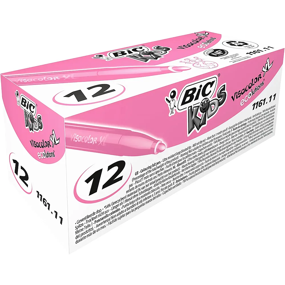 BIC Kids Visacolor XL Rosa