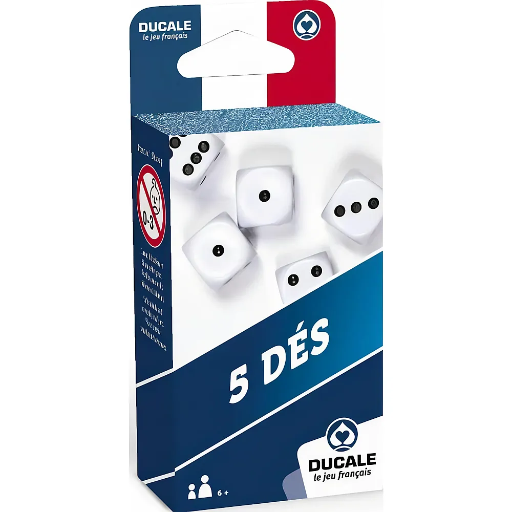 Cartamundi Yam's 5 Des 18 MM EN Boite Plastique