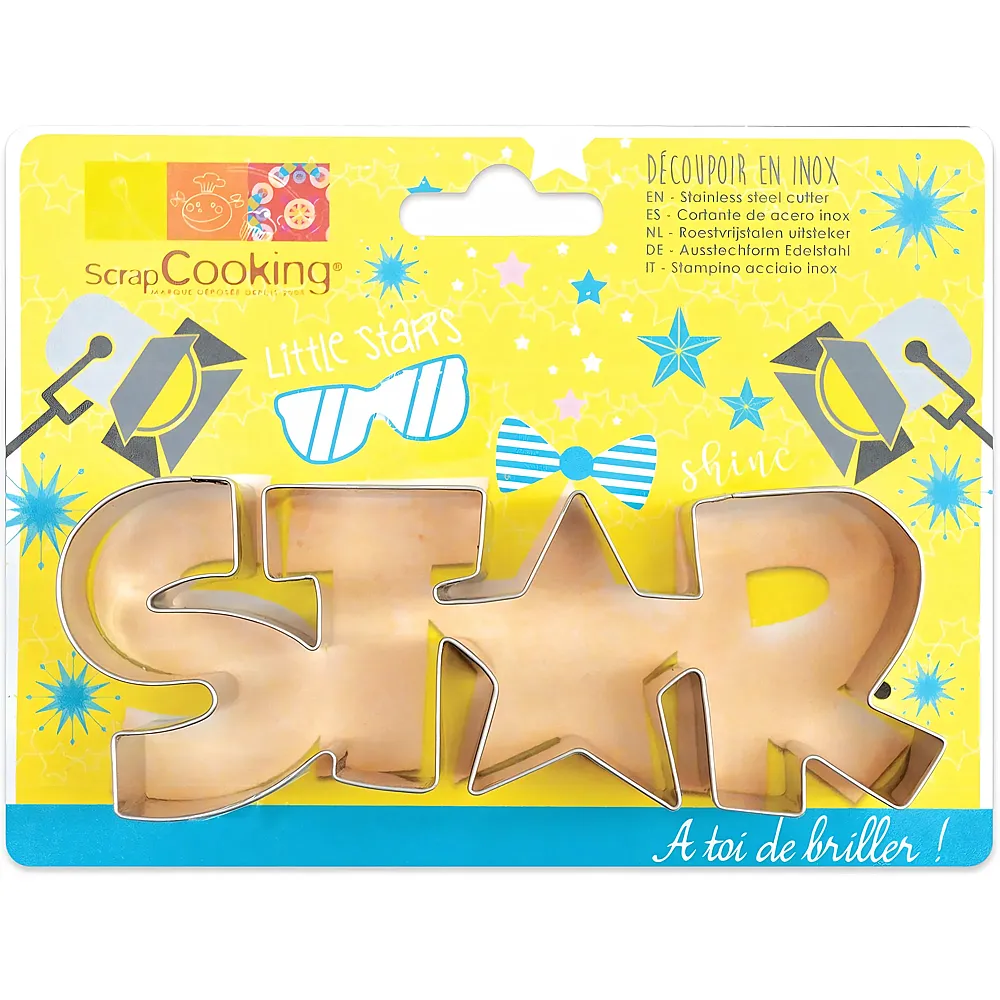 ScrapCooking Ausstecher Star - 14 x 5 cm