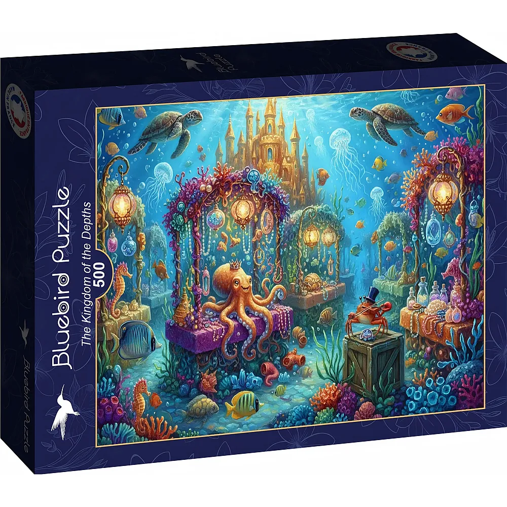 Bluebird Puzzle Das Reich der Tiefen 500Teile
