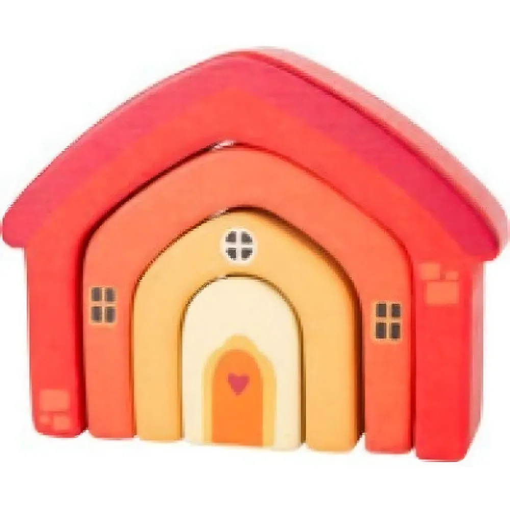 small foot Holzbausteine Haus - 4 Teile