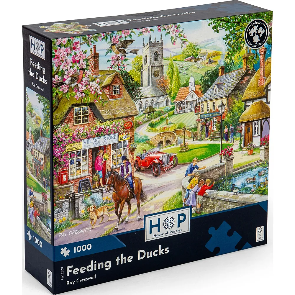 HOP - House of Puzzles Die Enten f�ttern 1000Teile