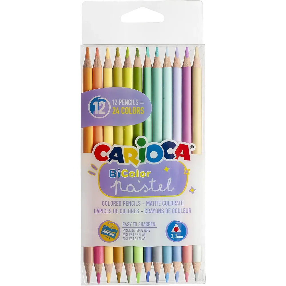 Carioca Farbstifte Bicolor Pastell - Suche