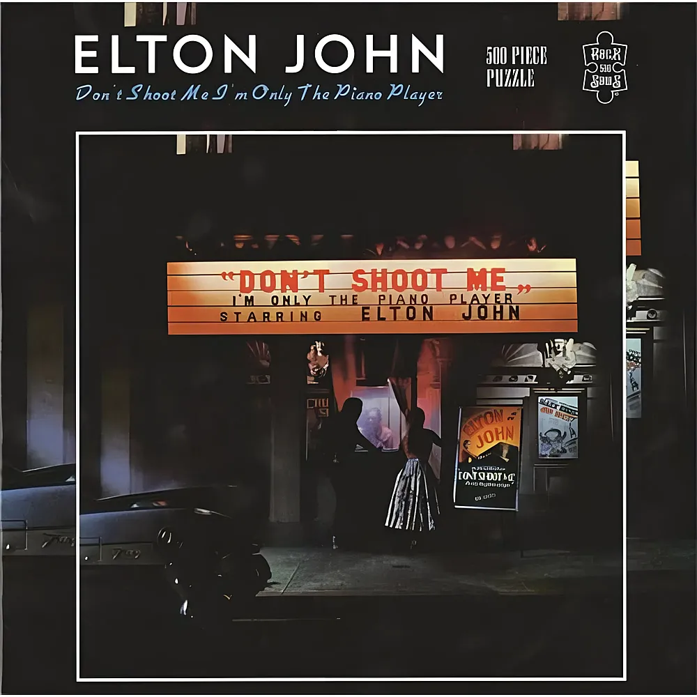 Rock Saws Puzzle Elton John - Dont Shoot me I'm Only the Piano Player - 500 Teile