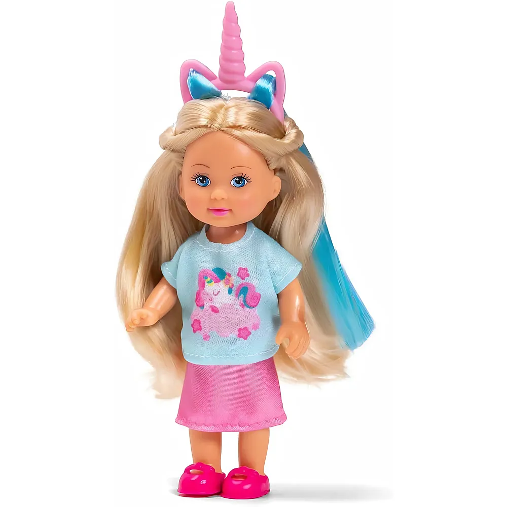 Simba Evi Love Unicorn Fashion  Evi Puppe mit Einhorn-Outfit