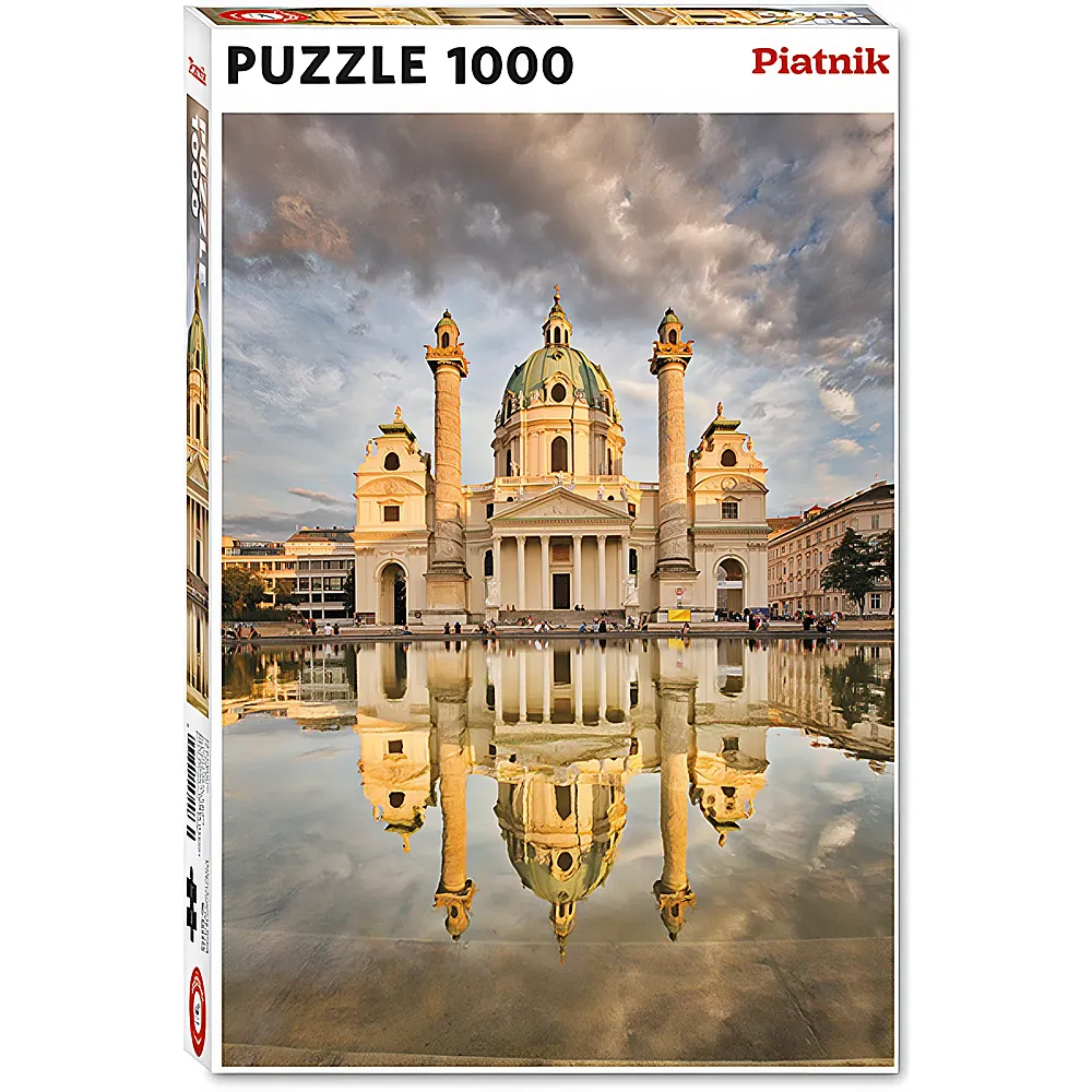 meinspielzeug - Piatnik Puzzle Karlskirche Vienna, Austria 1000Teile | Puzzle 1000 Teile