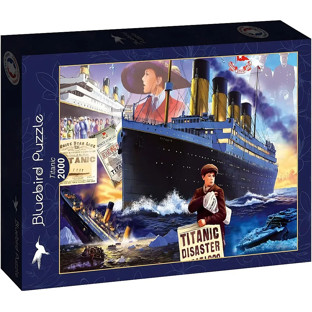 Bluebird Puzzle Titanic - 2000 Teile
