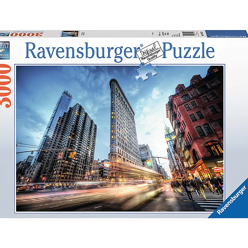 Ravensburger Puzzle Flat Iron Building 3000Teile