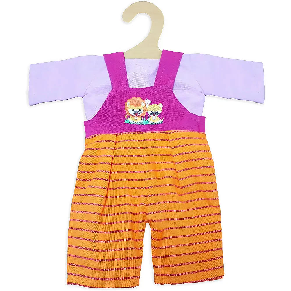 meinspielzeug - Heless Fair Trade Latzhose Leo - 28 - 35 cm | Puppenkleider