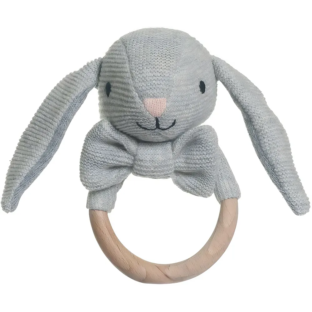 Teddykompaniet Rassel Hase - 16 cm - Rasseln
