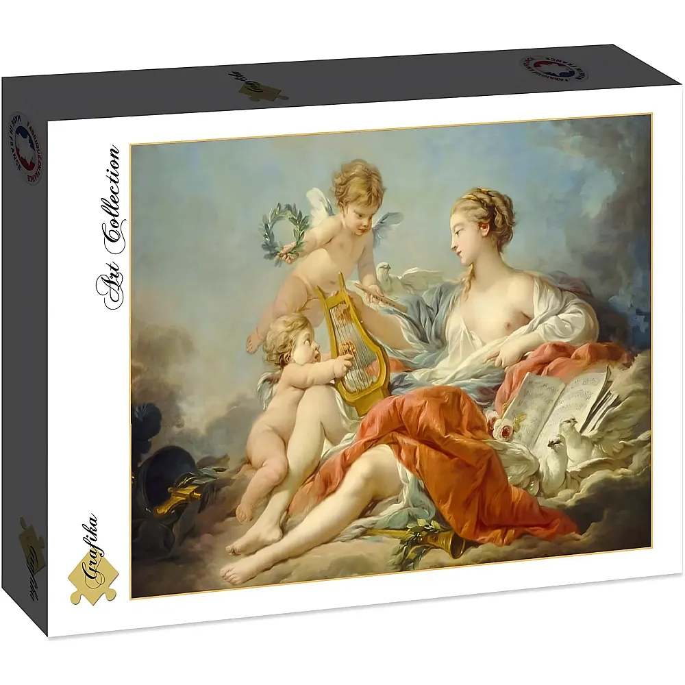 Grafika Puzzle Art Collection Franois Boucher: Allegory of Music, 1764 - 2000 Teile