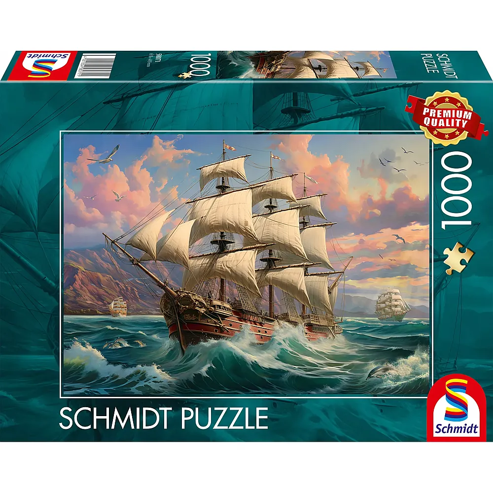 Schmidt Puzzle Im Wind der Freiheit - 1000 Teile