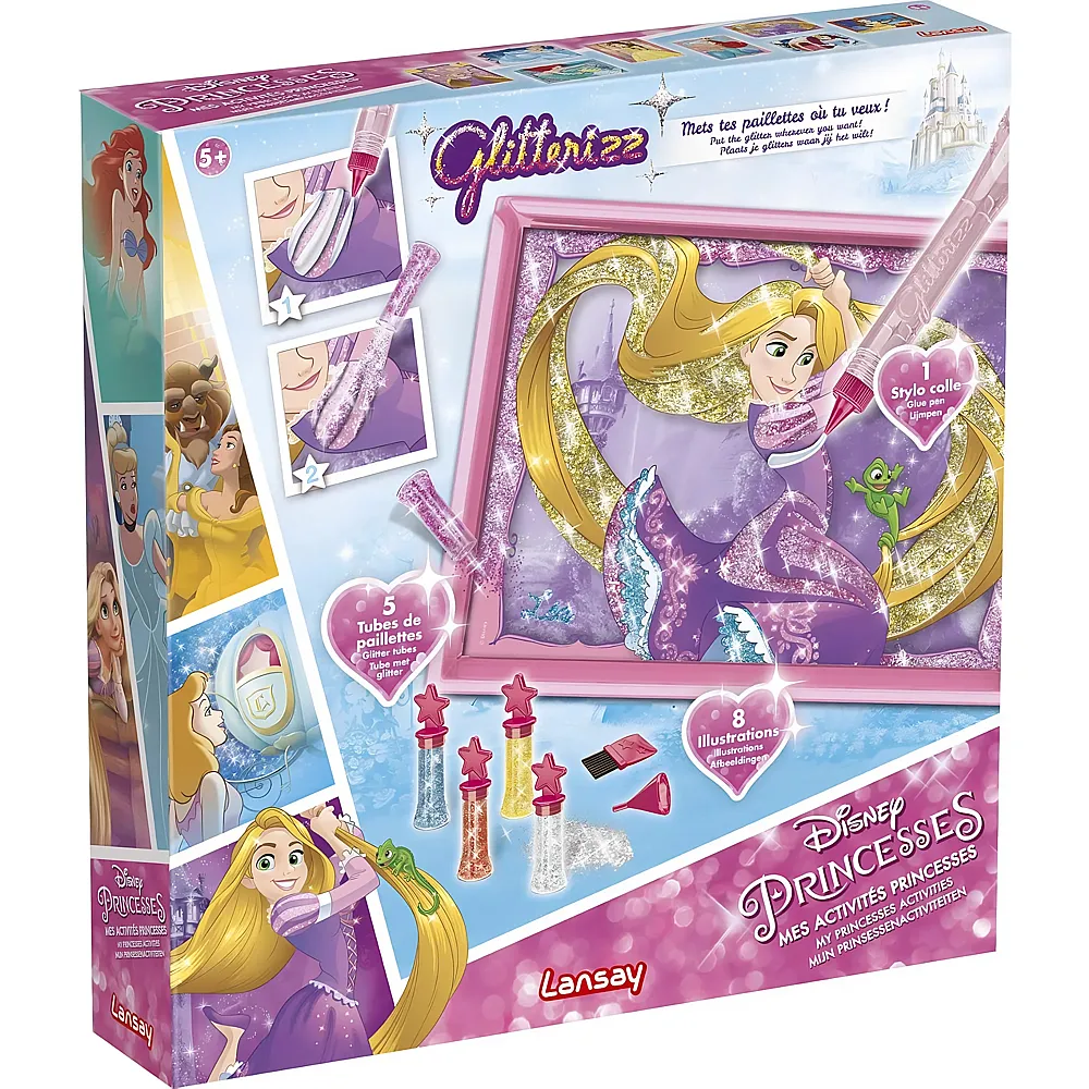 Lansay Glitterizz Mes Activites Princesses fr-en