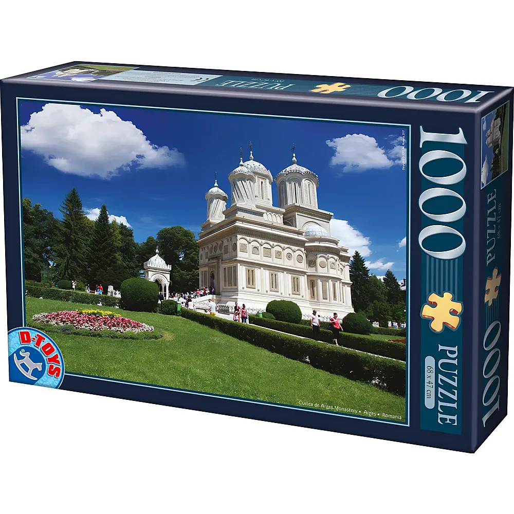 DToys Kloster Curtea de Arges - Rum�nien - 1000 Teile
