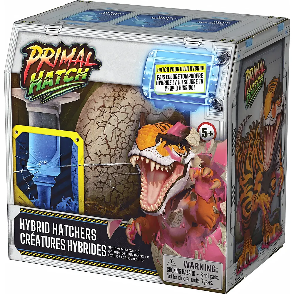 Spin Master Primal Hatch Dino Hybrids ass. im 8er-CDU Hybrid Hatchers