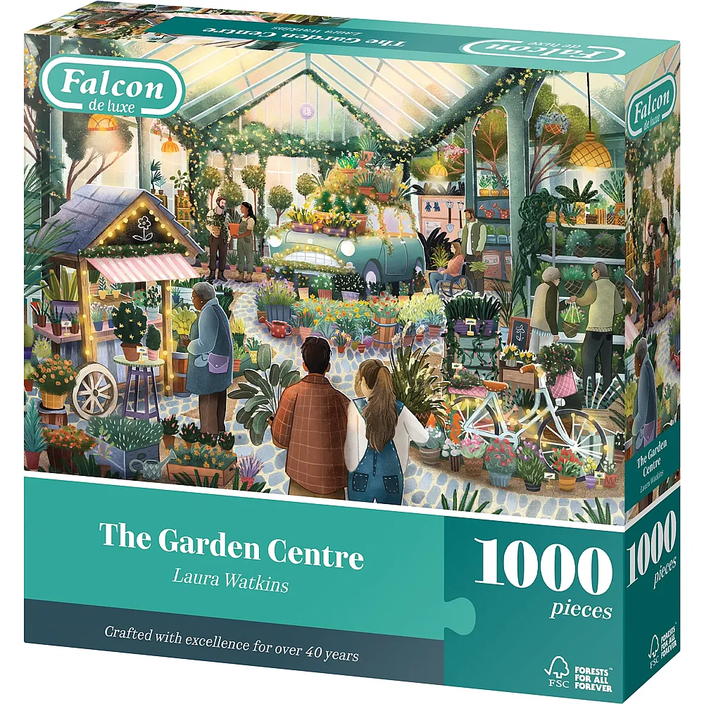 Falcon Puzzle Das Gartencenter - 1000 Teile