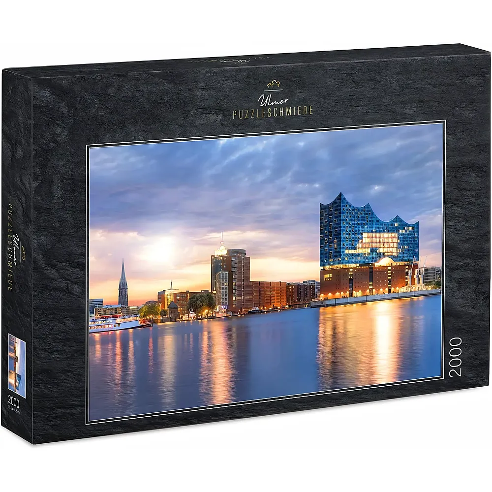 Ulmer Puzzleschmiede Die Elbphilharmonie in Hamburg, Deutschland - 2000 Teile
