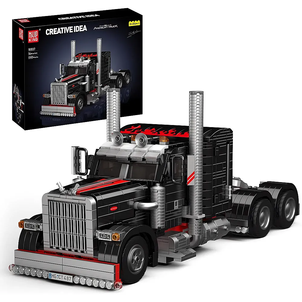 Mould King Creative Idea US-Truck Das Schwarze Monster 10037
