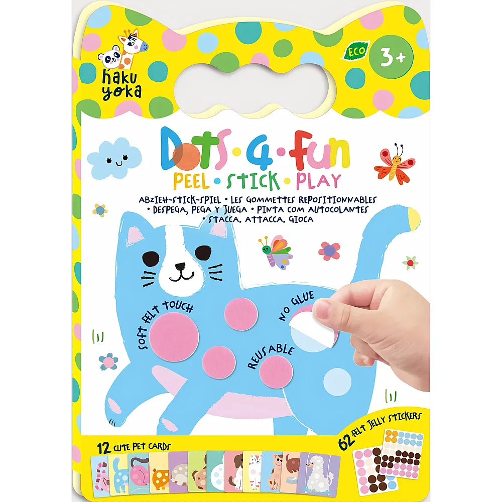Hakuyoka Abzieh-Stick-Spiel Haustiere