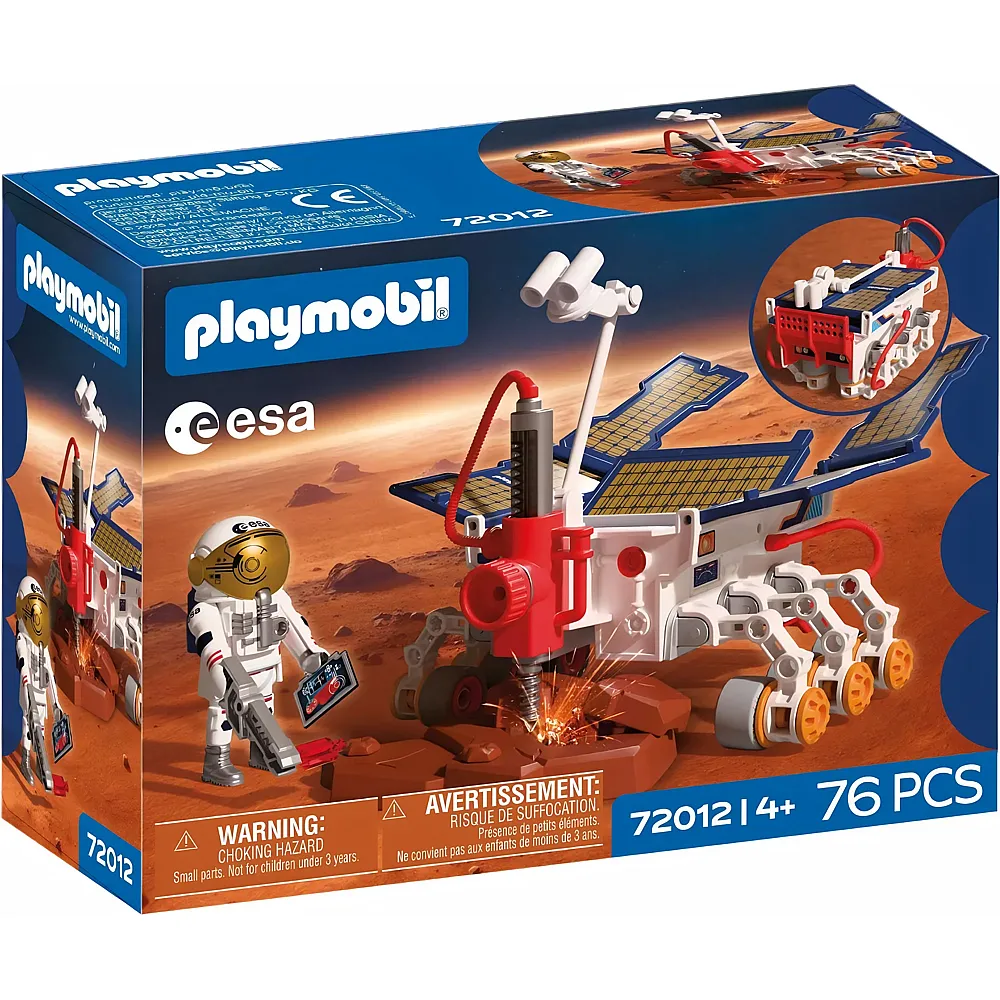 PLAYMOBIL Space ESA: Mars-Erkundungsrover 72012