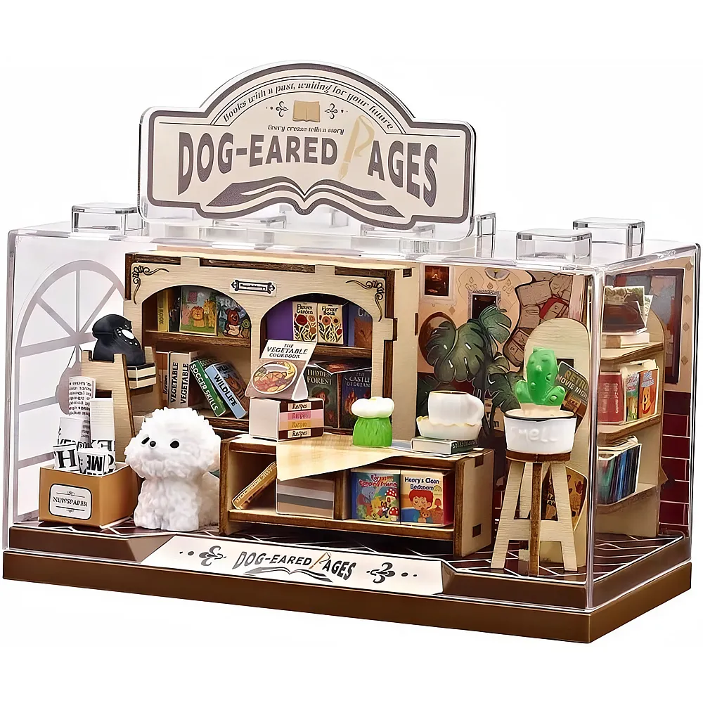 i-total Mini World Shop in a Box Dog-Eared Pages - 85 Teile