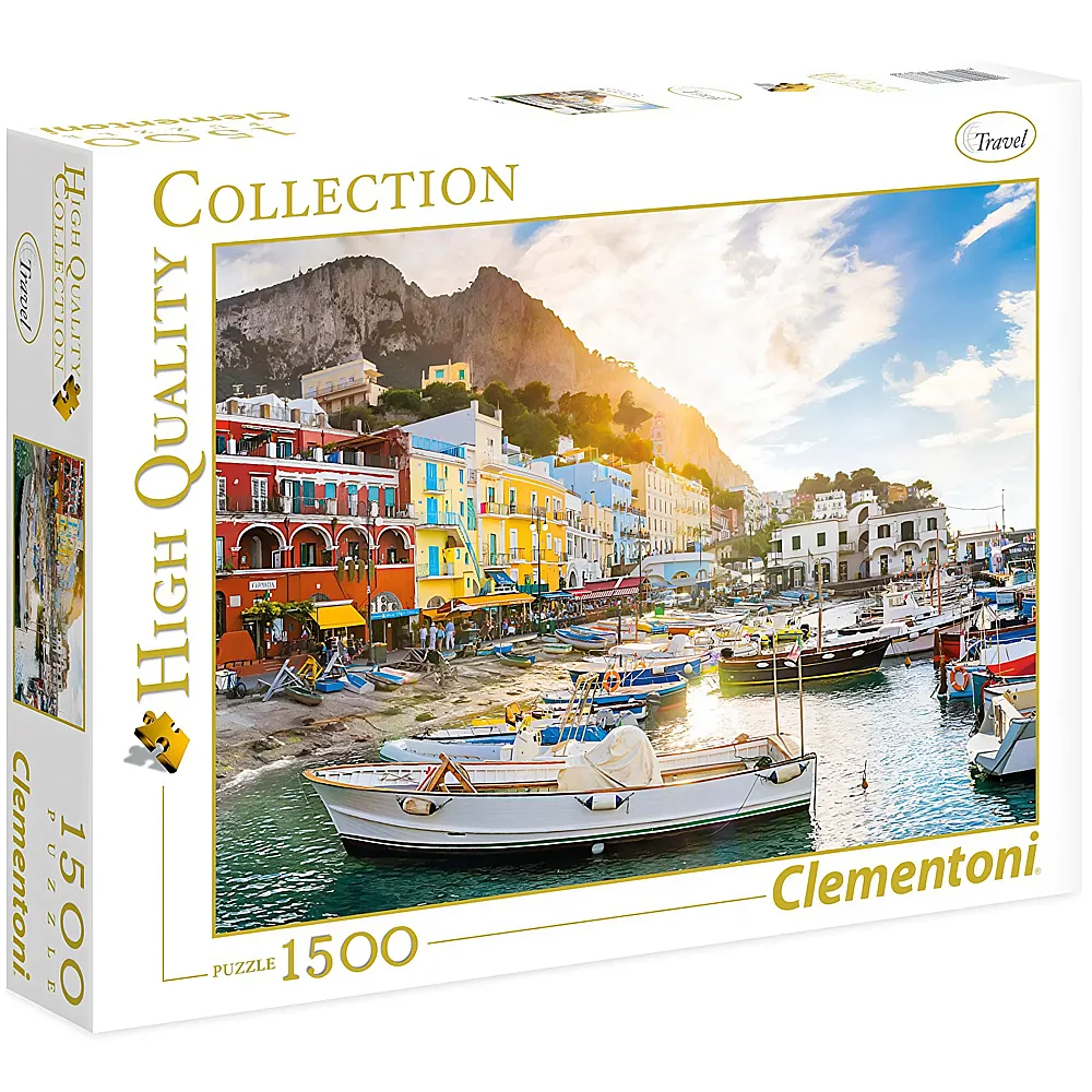 Clementoni Puzzle High Quality Collection Capri - 1500 Teile