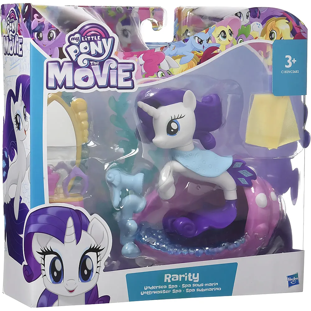 Hasbro My Little Pony Movie Unterwasser Spielset Rarity - Spielesets