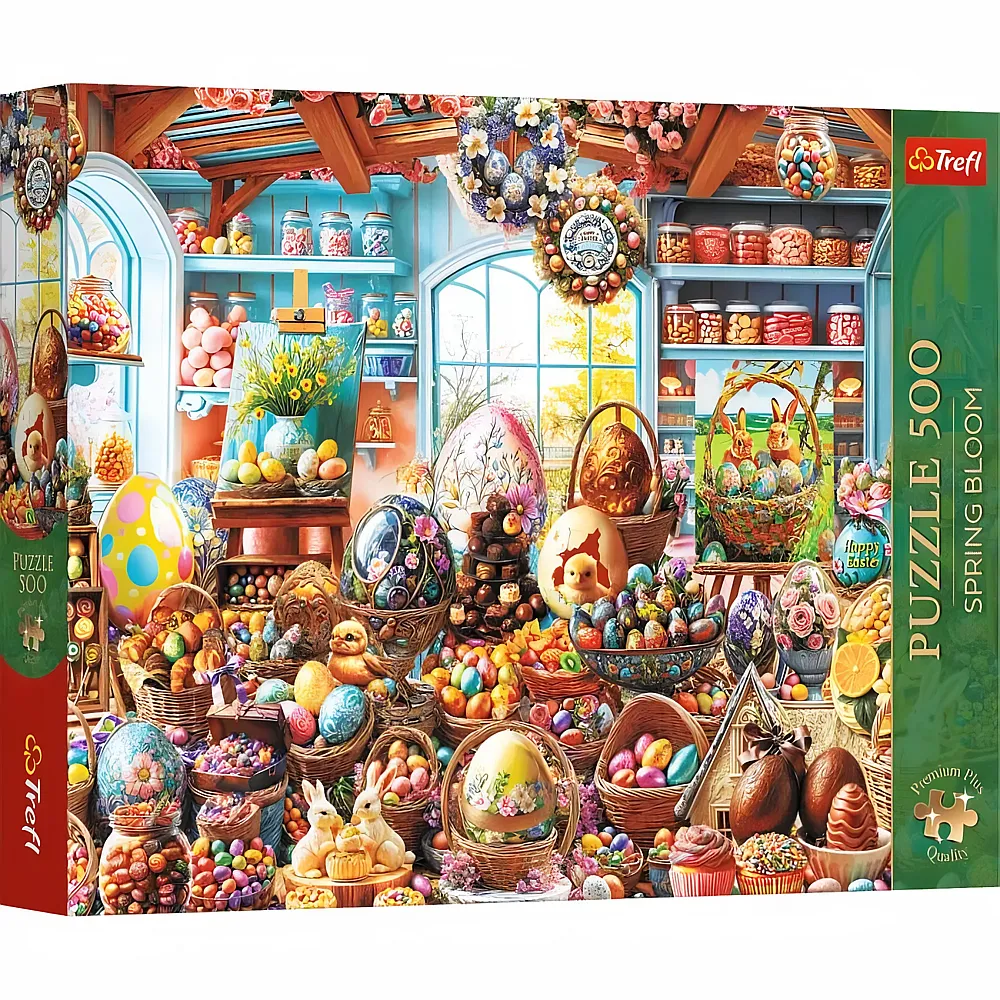 Trefl Puzzle Ostern im S�sswarenladen - 500 Teile