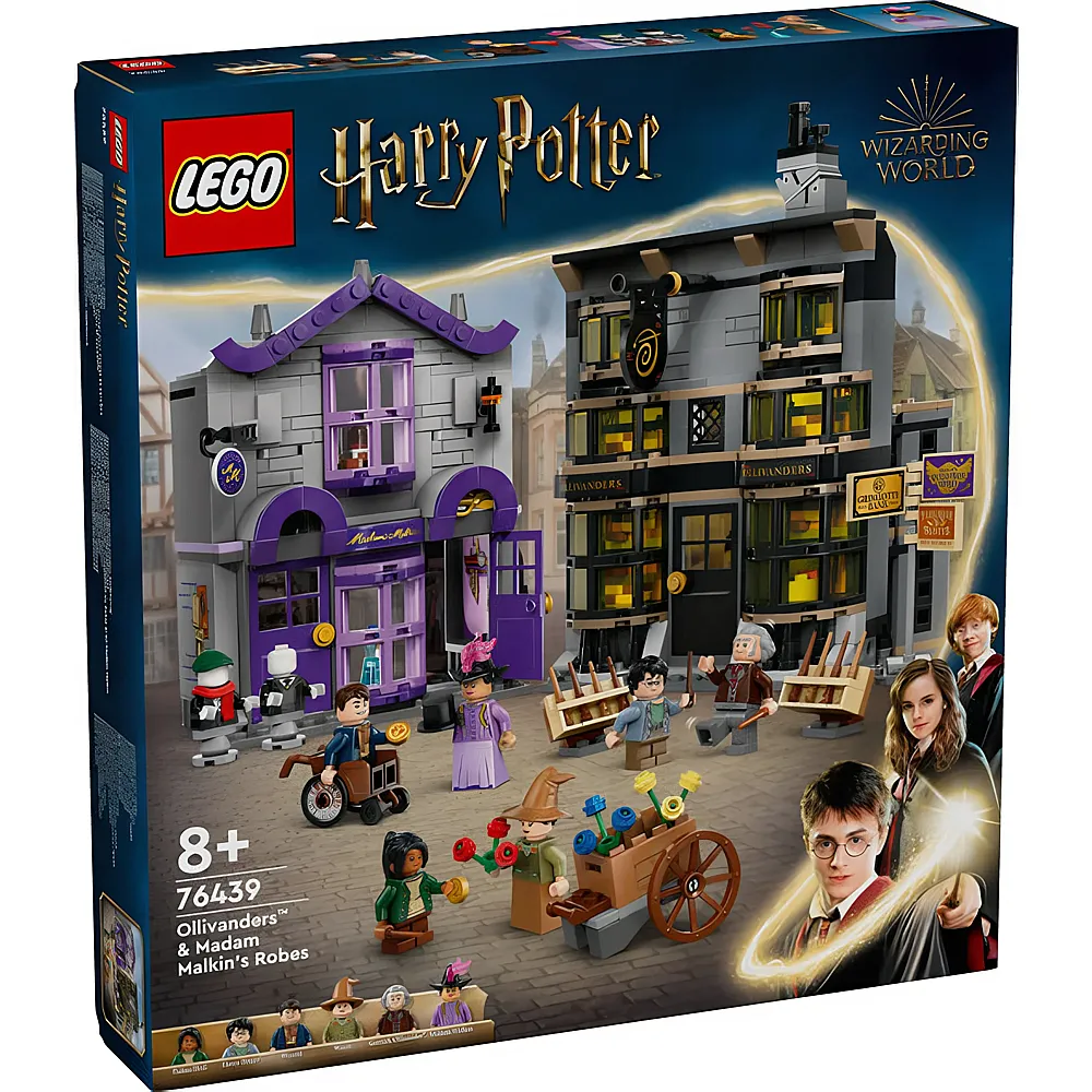 LEGO Harry Potter Ollivanders & Madam Malkins Anzge 76439