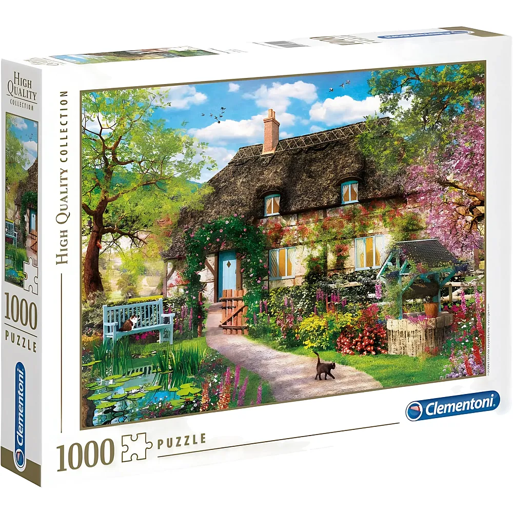 Clementoni Puzzle High Quality Collection The Old Cottage 1000Teile