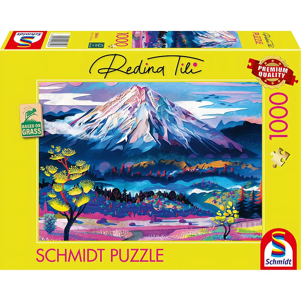Schmidt Puzzle Redina Tili Die Ruhe des Berges - 1000 Teile
