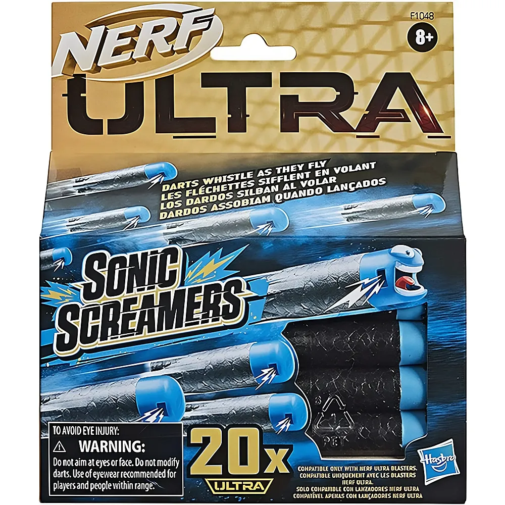 NERF Ultra Sonic Screamers Dart Nachfllpack 20Teile