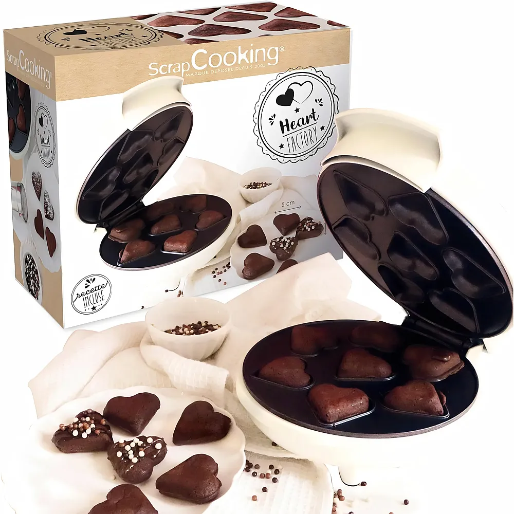 Scrapcooking Heart Factory | Backen & Dekorieren