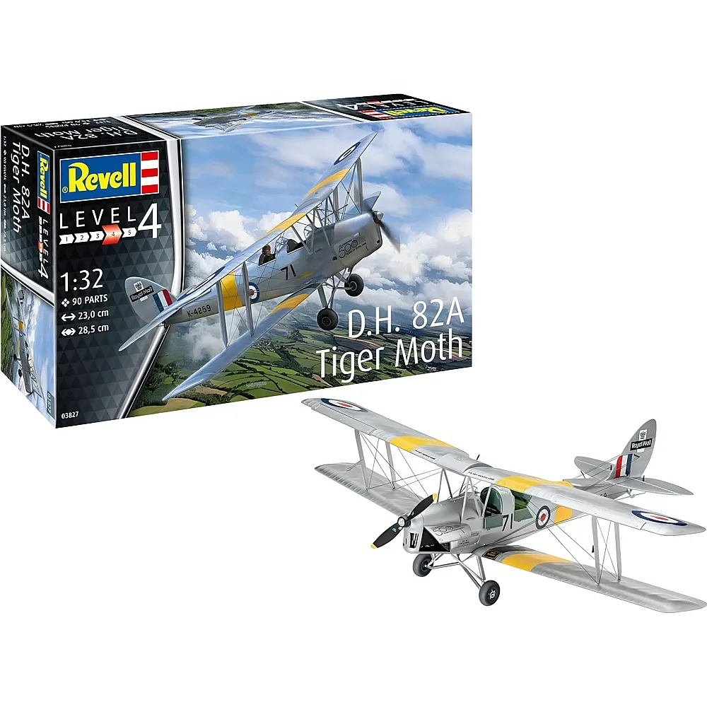 Revell Level 4 D.H. 82A Tiger Moth
